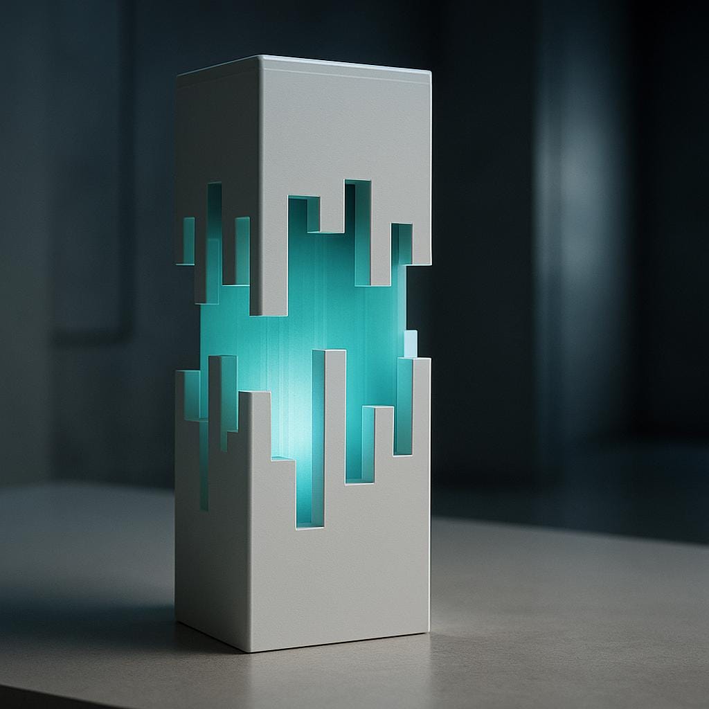 RGB Ender Gaming Lamp – Cyberpunk Pixel Light, Stream Room Decor