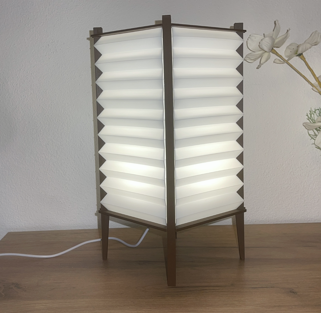Pleating Japanese RGB Table Lamp
