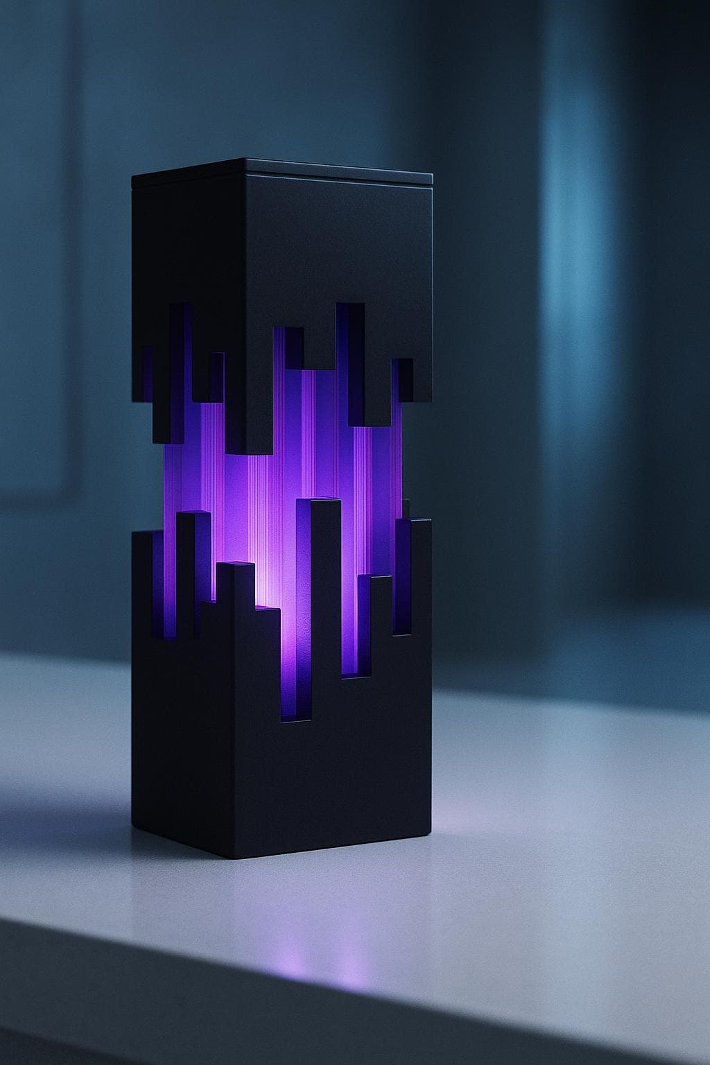 RGB Ender Gaming Lamp – Cyberpunk Pixel Light, Stream Room Decor