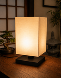 BLOK Japanese Table Lamp – Minimalist Cube Light