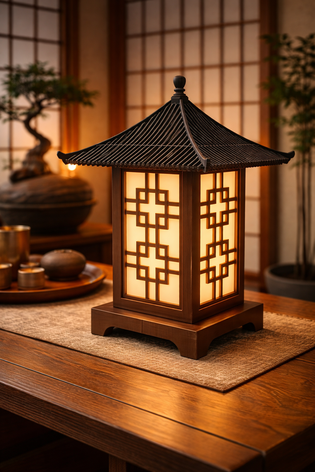 Pine Japanese RGB Lamp – USB Powered with Controller