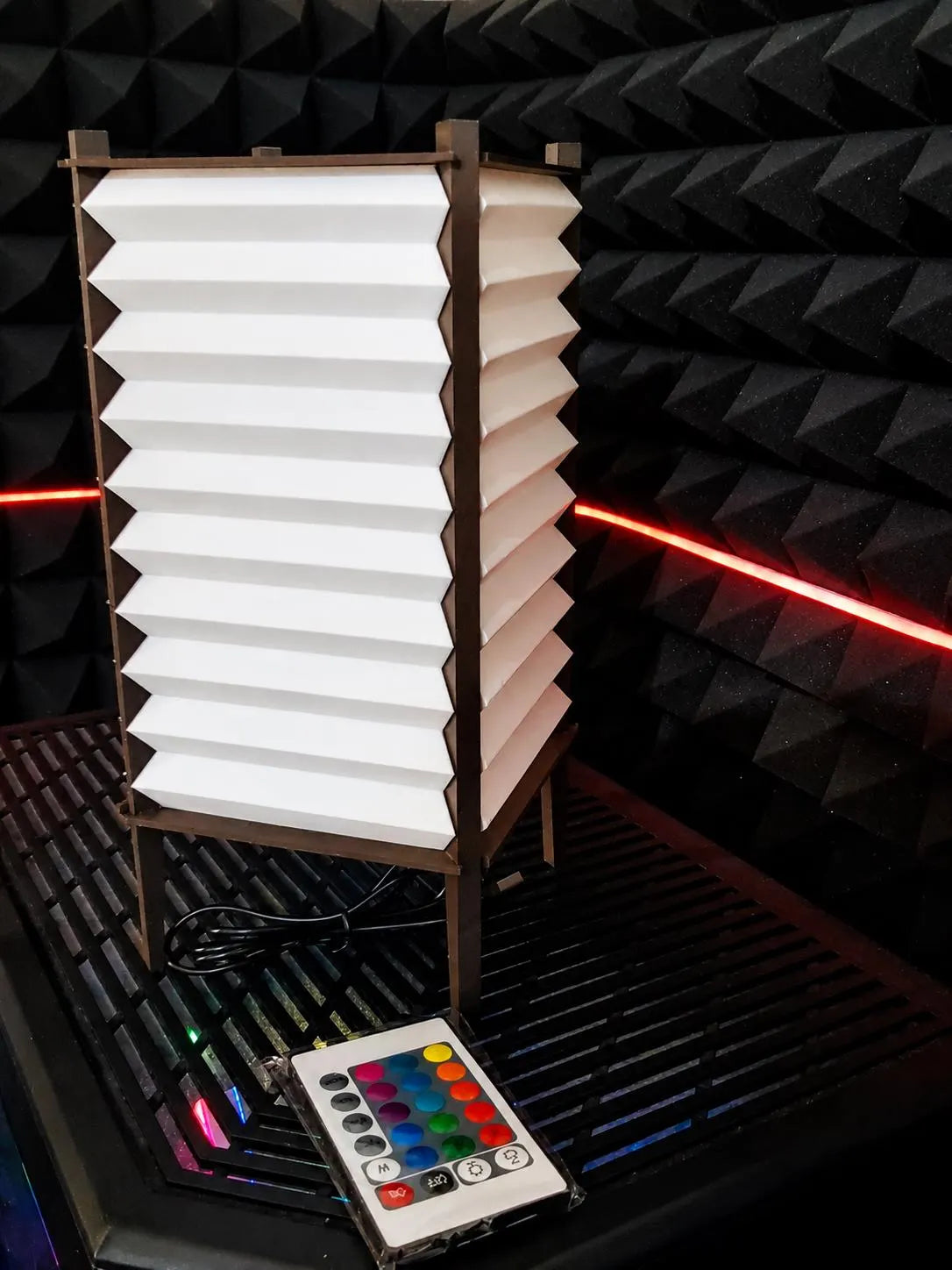 Pleating Japanese RGB Table Lamp