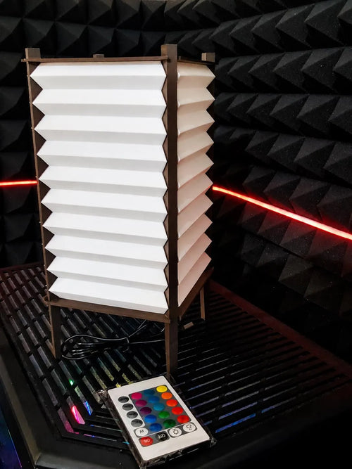 Pleating Japanese RGB Table Lamp