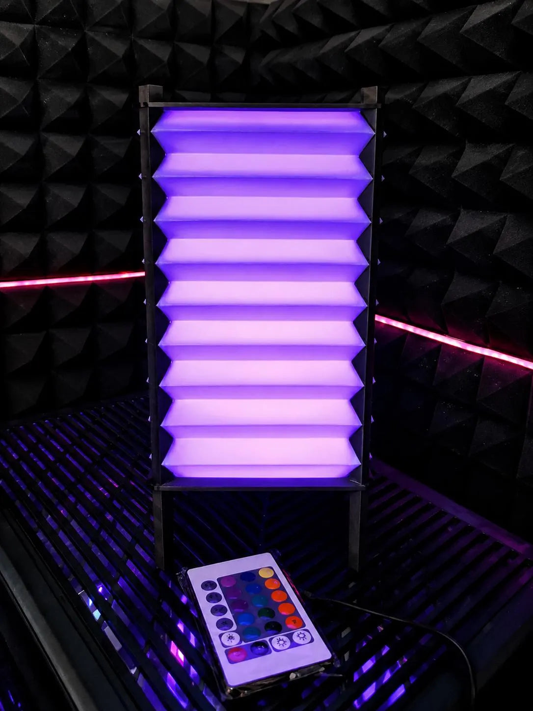 Pleating Japanese RGB Table Lamp