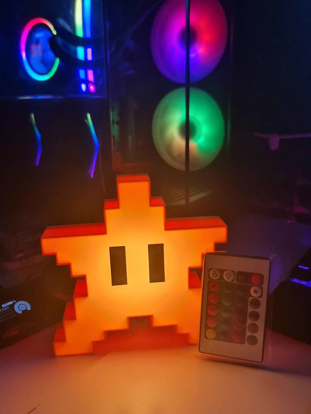 STAR · Pixel star light